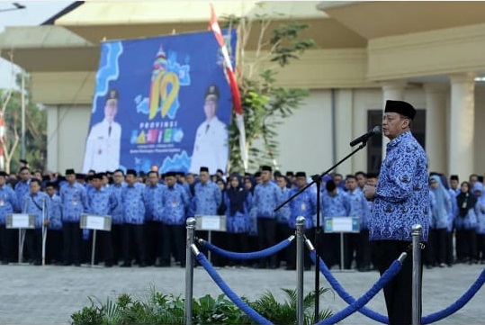 UPACARA PERINGATAN HARI KESAKTIAN PANCASILA TINGKAT PROVINSI BANTEN TAHU 2019
