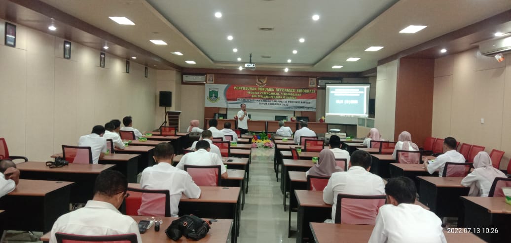 PENYUSUNAN DOKUMEN REFORMASI BIROKRASI TA. 2022