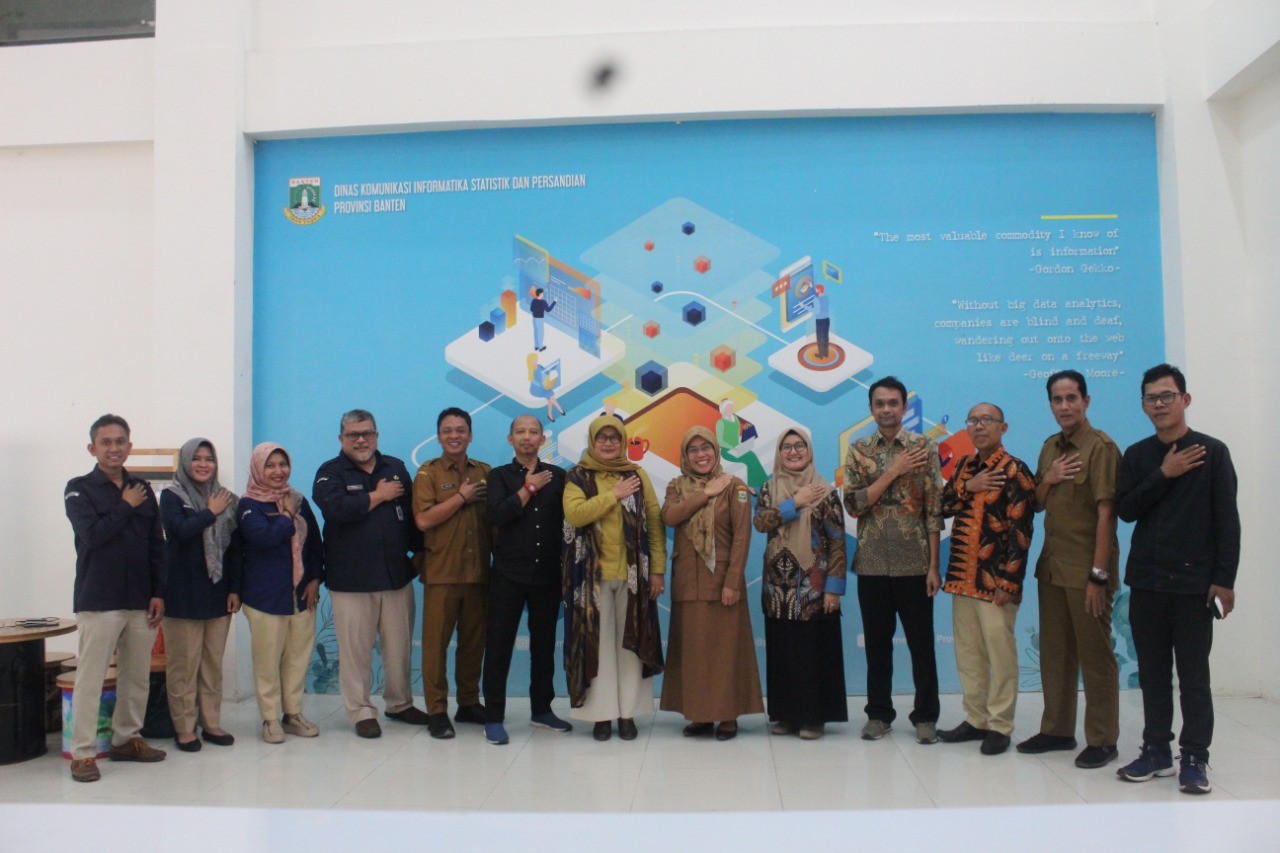 KPU Provinsi Banten Gandeng Diskominfo Sukseskan Diseminasi Informasi Kepemiluan