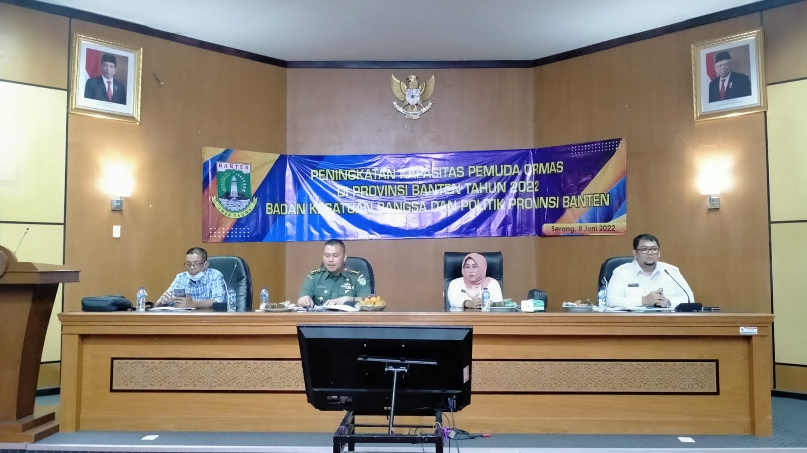 PENINGKATAN KAPASITAS PEMUDA ORMAS DI PROVINSI BANTEN TAHUN 2022