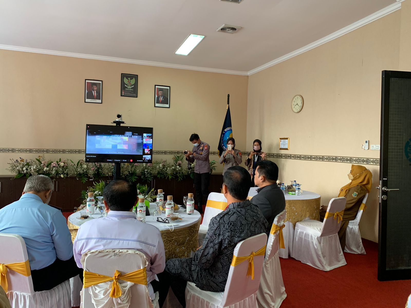 AGENDA KEPALA BIDANG KEWASPADAAN NASIONAL MENGIKUTI PERINGATAN PUNCAK HANI TAHUN 2022