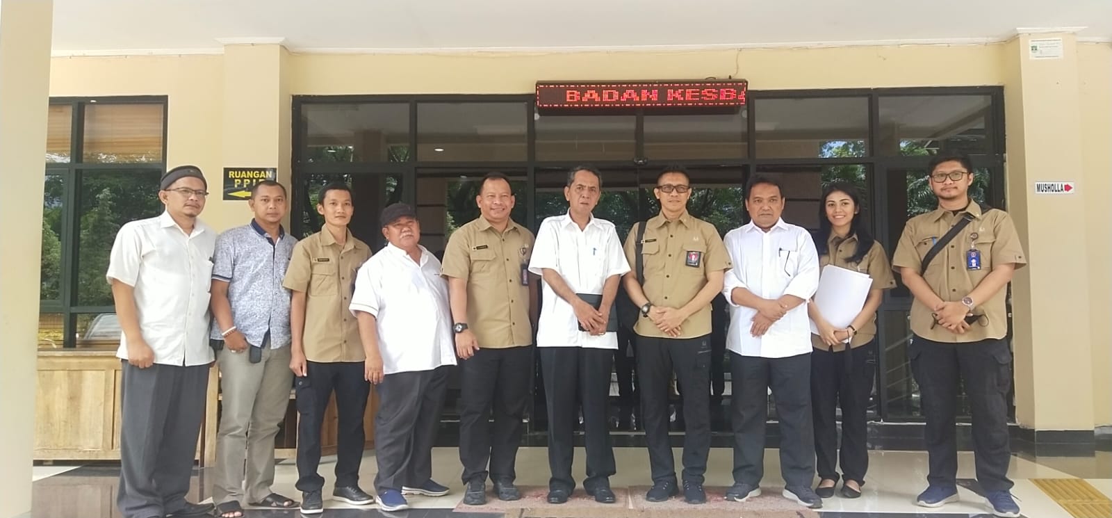 Kunjungan BNPT Provinsi Banten