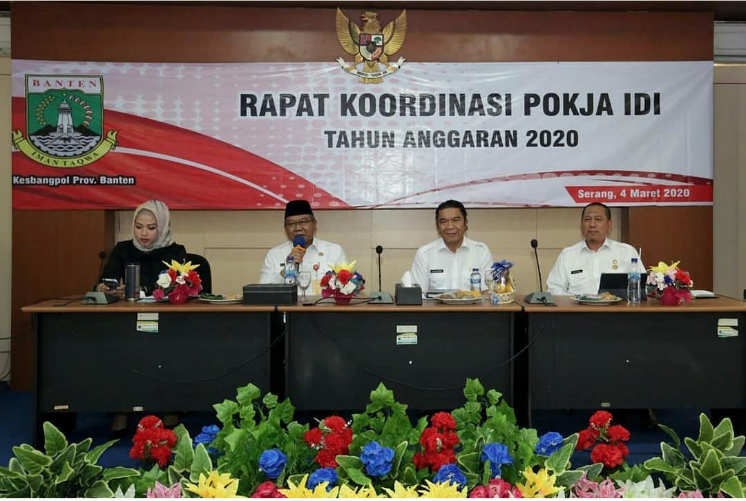 KEGIATAN RAPAT KOORDINASI POKJA IDI BADAN KESBANGPOL PROVINSI BANTEN