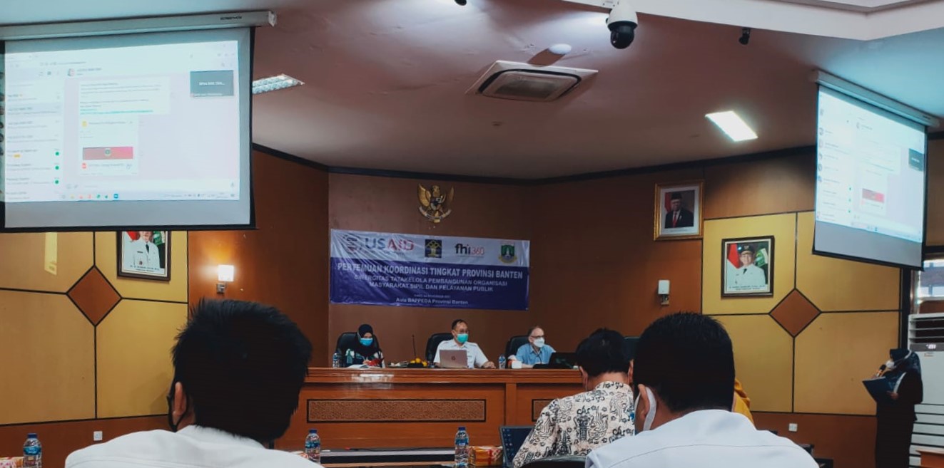 PERTEMUAN KOORDINASI TINGKAT PROVINSI BANTEN