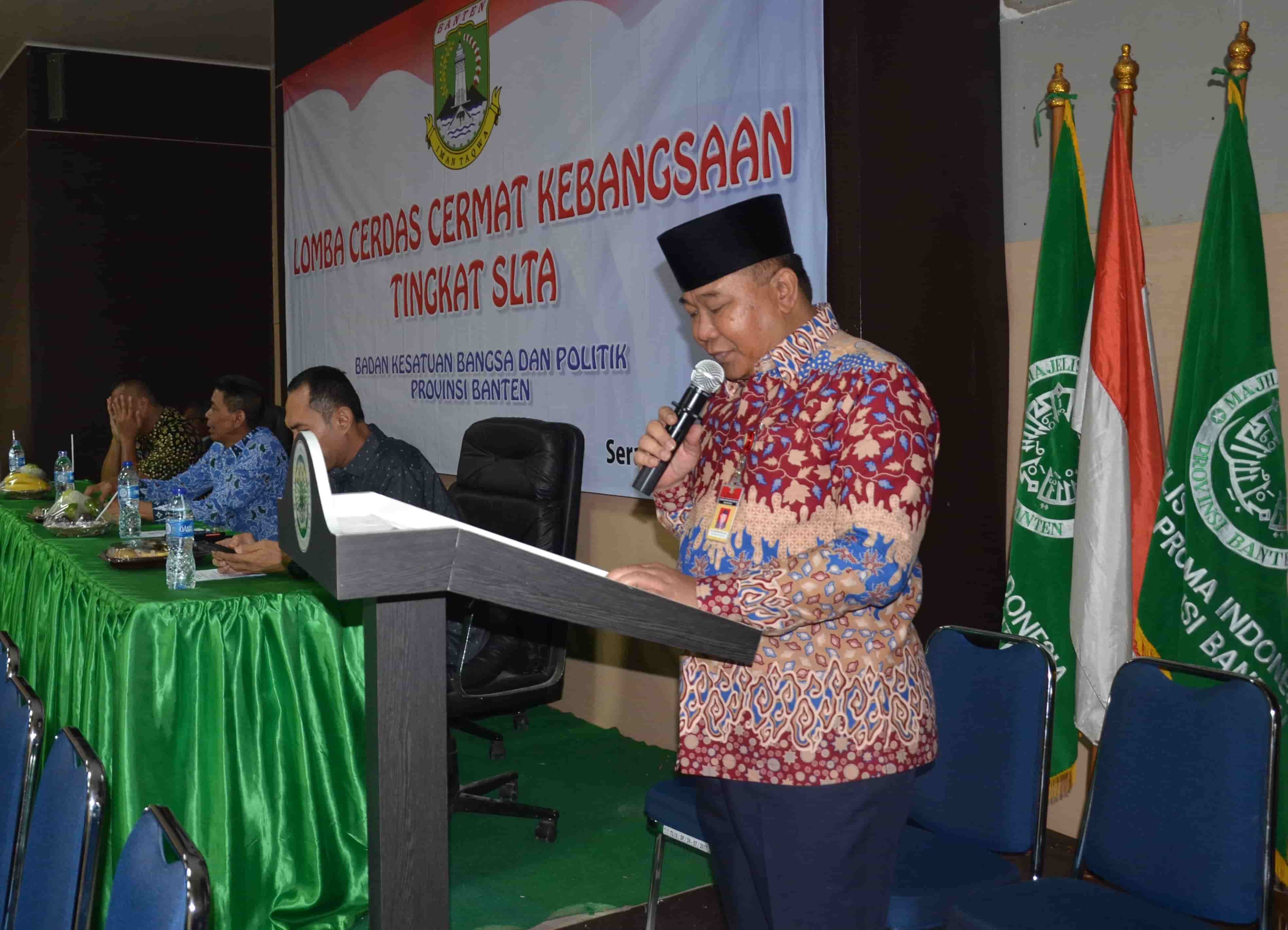LOMBA CERDAS CERMAT KEBANGSAAN TINGKAT SLTA TAHUN 2019