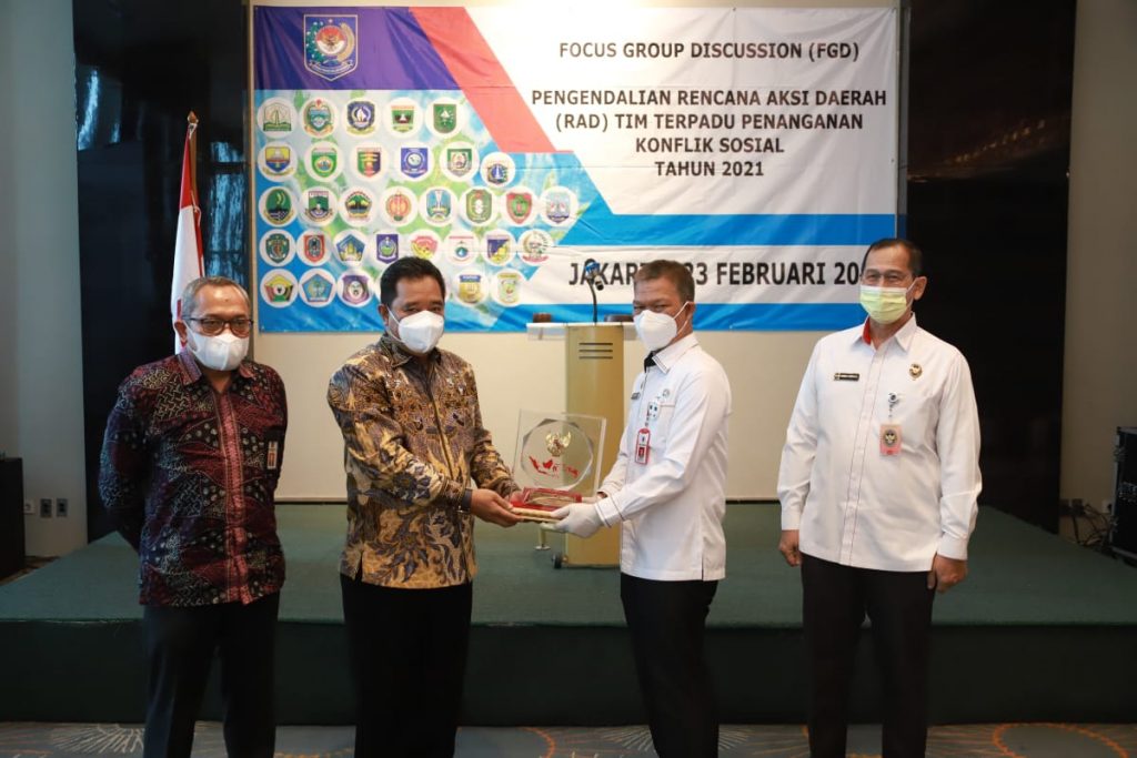 Kemendagri Gelar FGD Penanganan Konflik Sosial Provinsi 2021