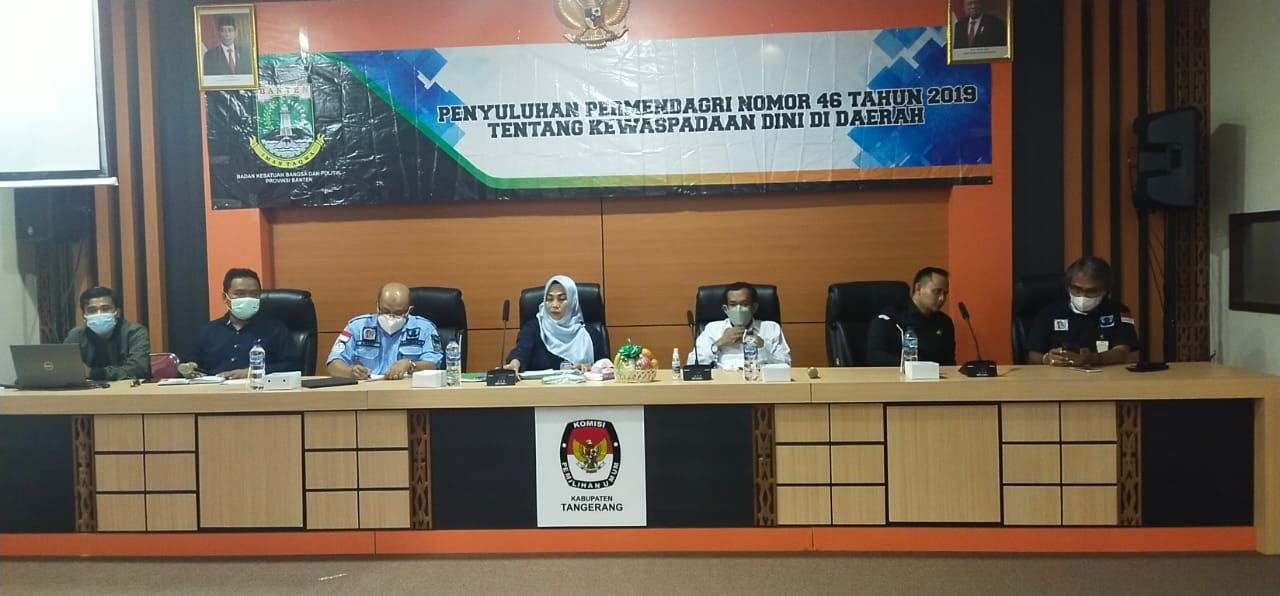 DISEMINASI WILAYAH RAWAN KETAHANAN EKONOMI DI KAB/KOTA SE-PROVINSI BANTEN DI KOTA TANGERANG TAHUN 2021
