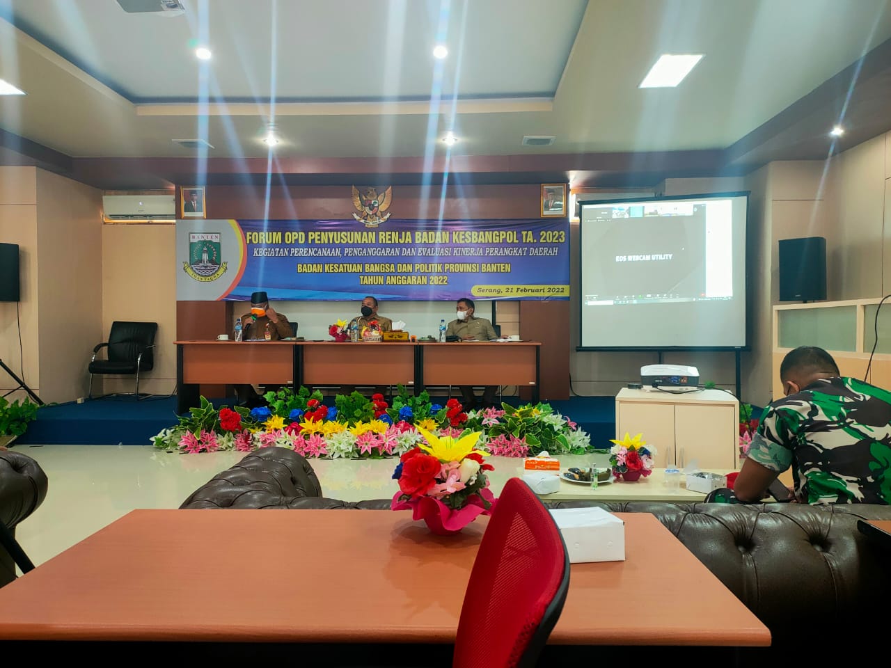 FORUM OPD PENYUSUNAN RENJA TA. 2023 BADAN KESBANGPOL PROVINSI BANTEN