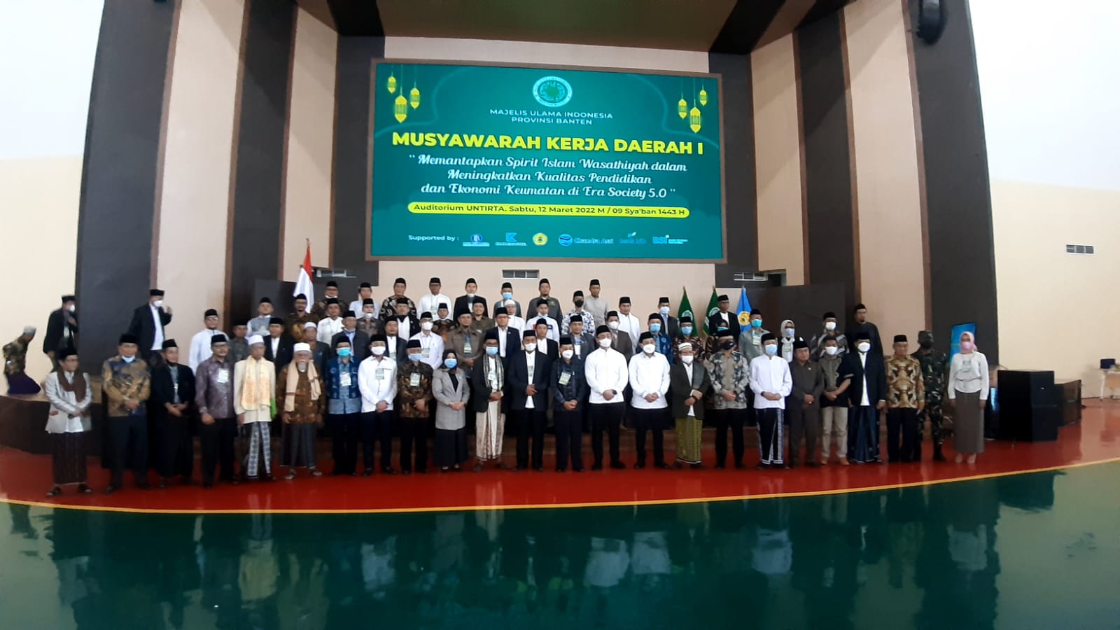 PEMBUKAAN MUSYAWARAH KERJA DAERAH (MUKERDA) I MUI BANTEN