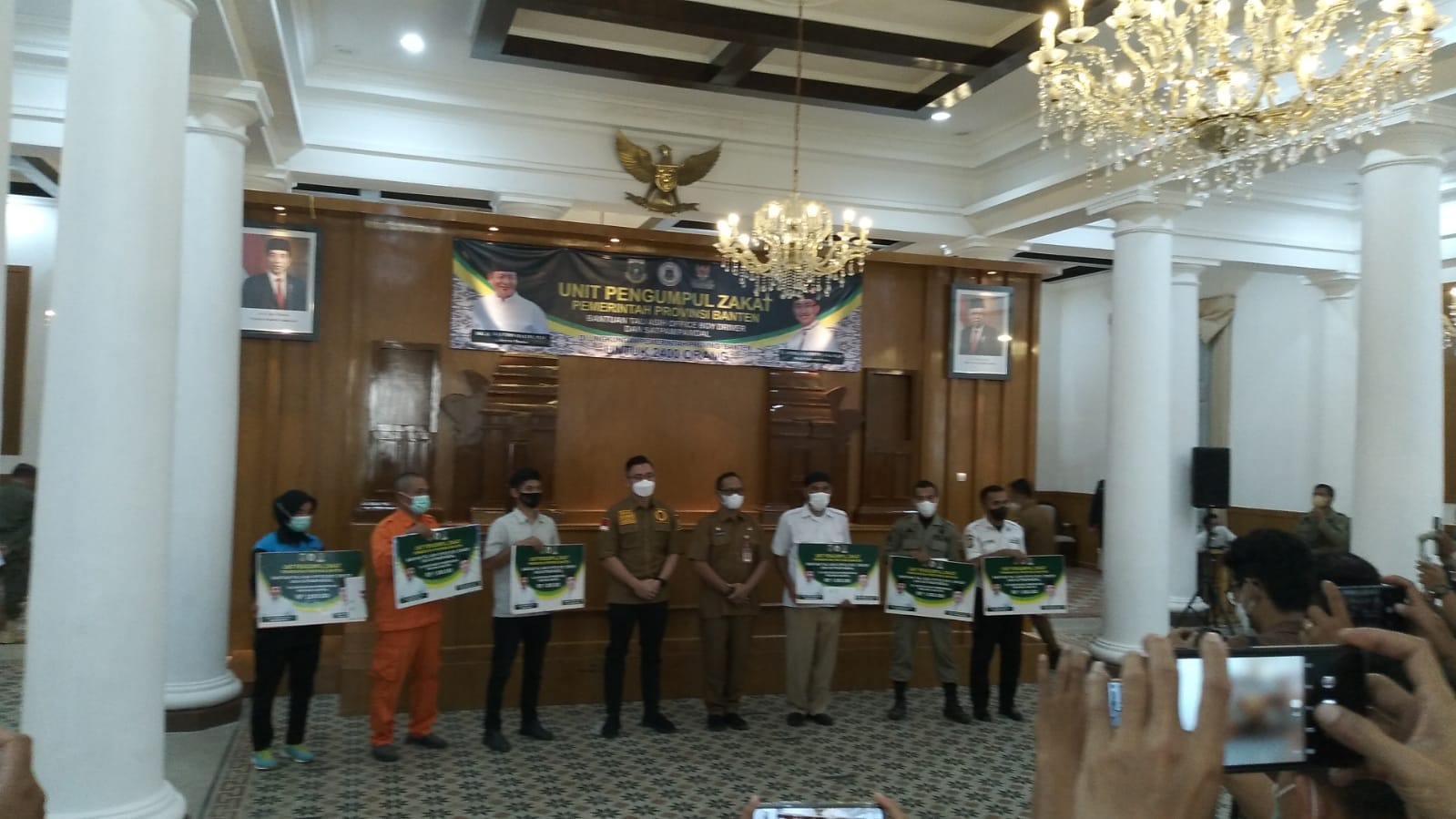 BANTUAN TALI ASIH UPZ PEMPROV BANTEN KE BADAN KESBANGPOL PROVINSI BANTEN