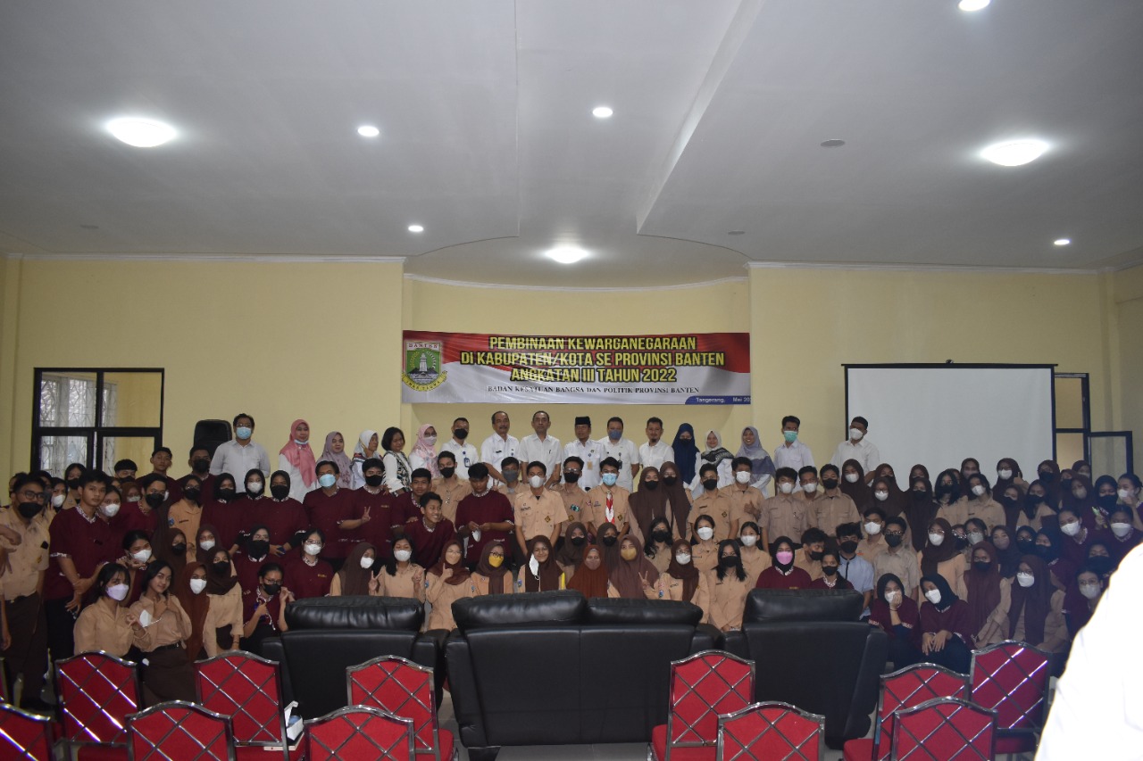 PEMBINAAN KEWARGANEGARAAN DI KAB./KOTA SE PROVINSI BANTEN ANGKATAN I TAHUN ANGGARAN 2022