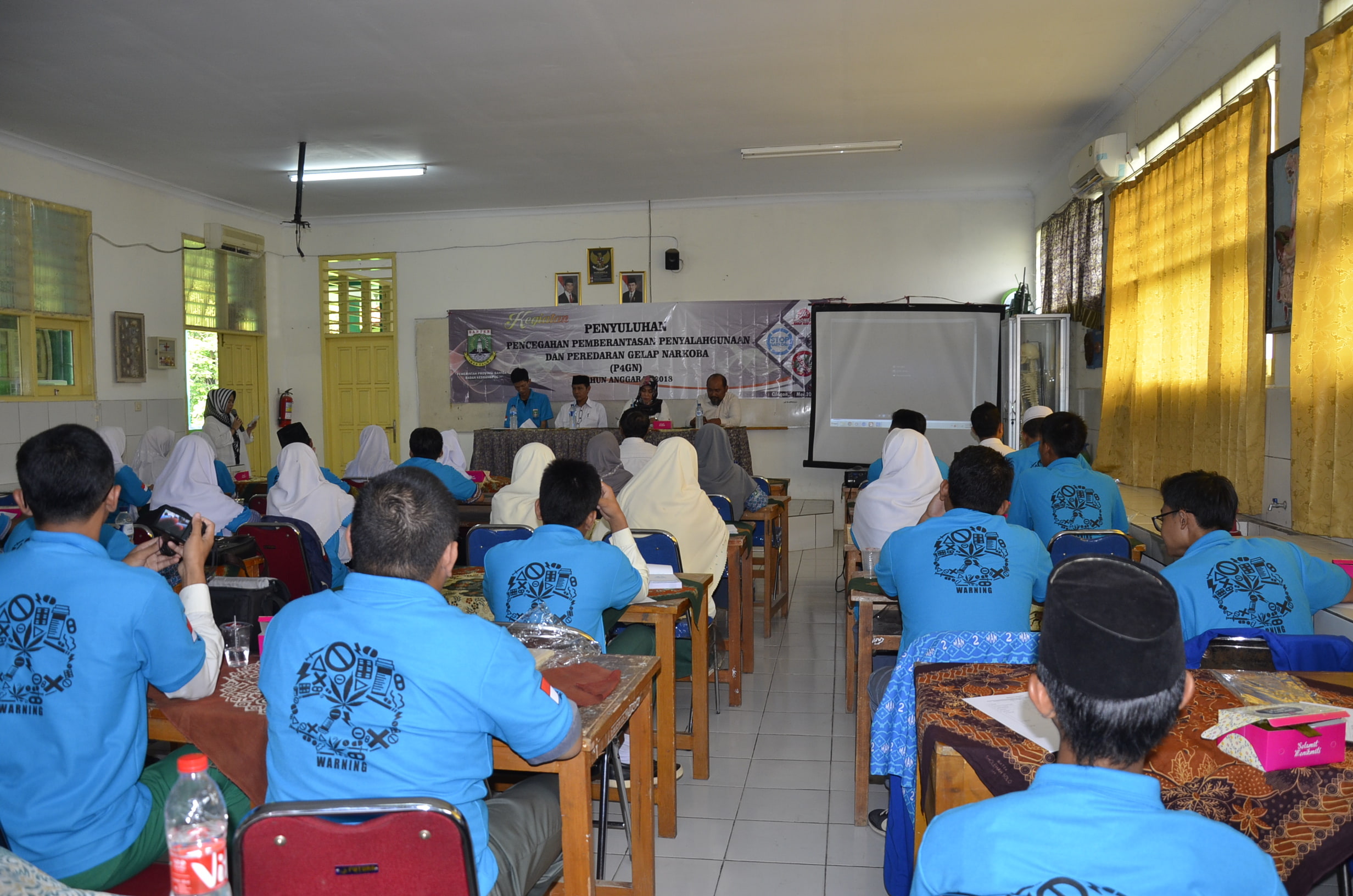 Penyuluhan Pencegahan Pemberantasan Penyalahgunaan Dan Peredaran Gelap Narkoba (P4GN) Tingkat Provinsi Banten