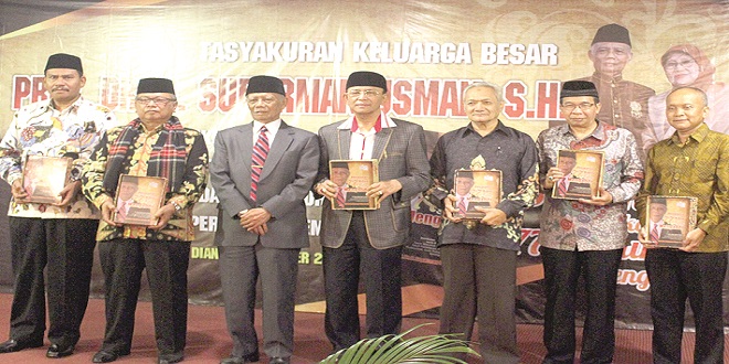 Profesor Suparman Usman luncurkan Buku Autobiografi