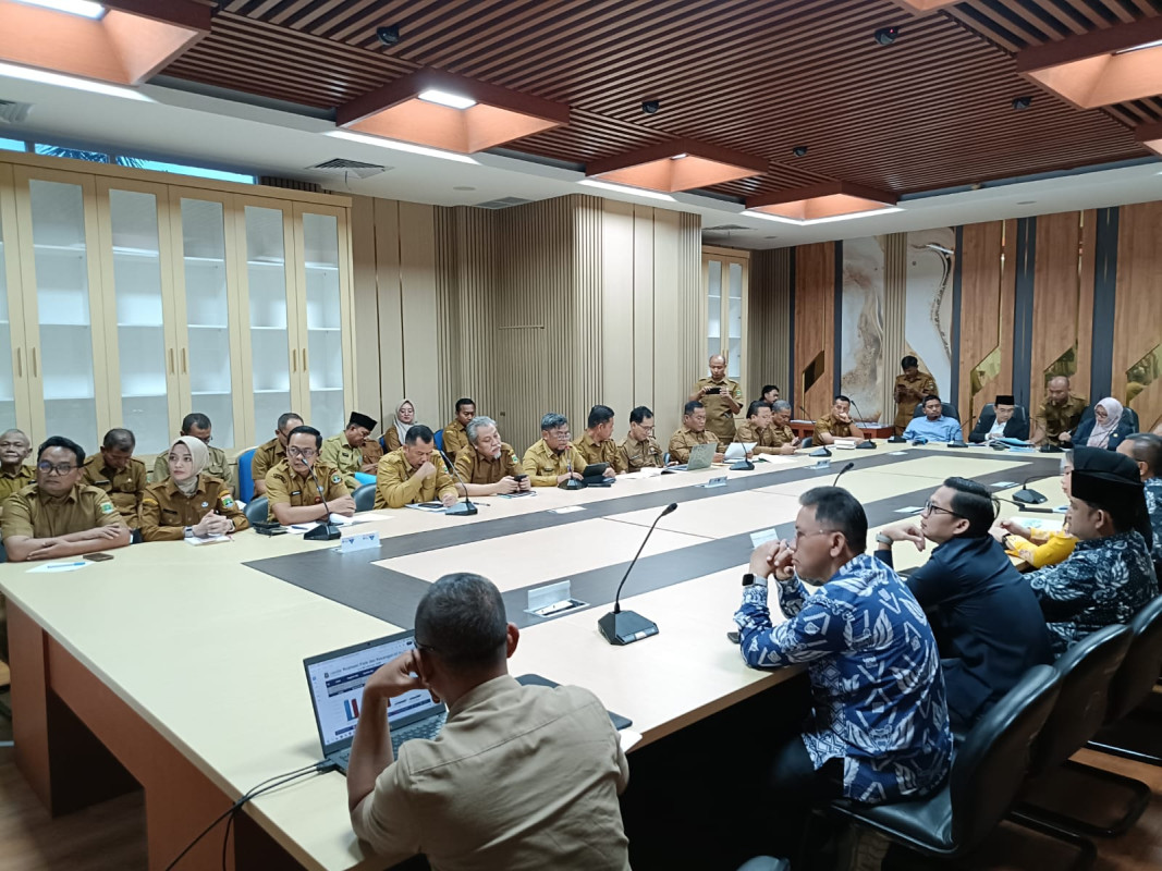 Rapat Kerja Pembahasan Progres Serapan Pelaksanaan Triwulan I APBD TA 2026