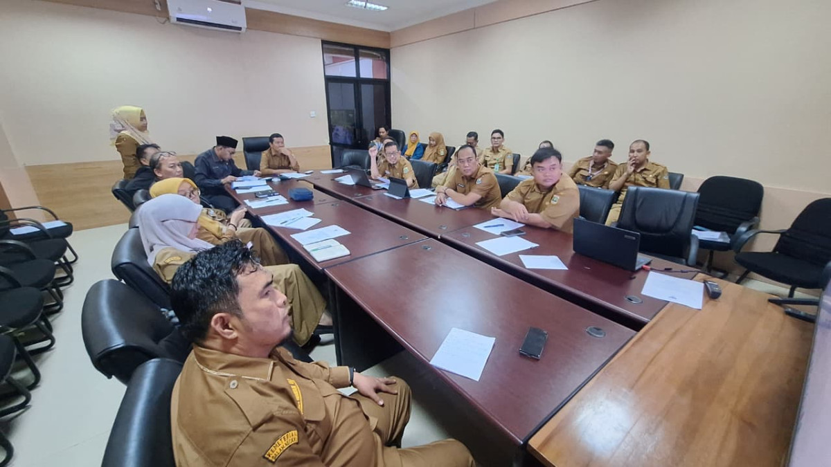 Rapat Pembahasan dan expose usulan kenaikan Bantuan Keuangan Partai Politik Kabupaten Tangerang