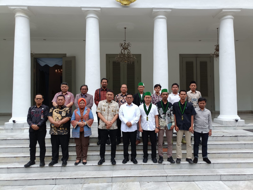 Audiensi Pengurus Himpunan Mahasiswa Islam (HMI) Banten