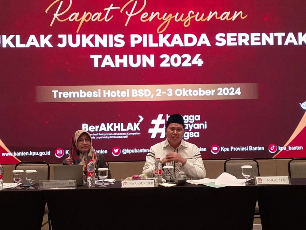 Rapat Penyusunan Juklak dan Juknis Pilkada Serentak Tahun 2024