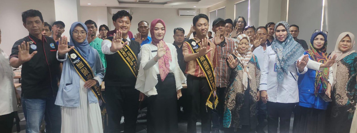 Bimbingan Teknis Penggiat P4GN Lingkungan Masyarakat di Wilayah Provinsi Banten