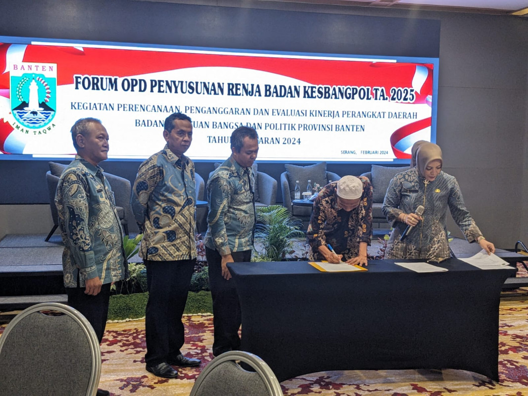 FORUM OPD 2025 BADAN KESBANGPOL PROVINSI BANTEN DI HOTEL ASTON SERANG