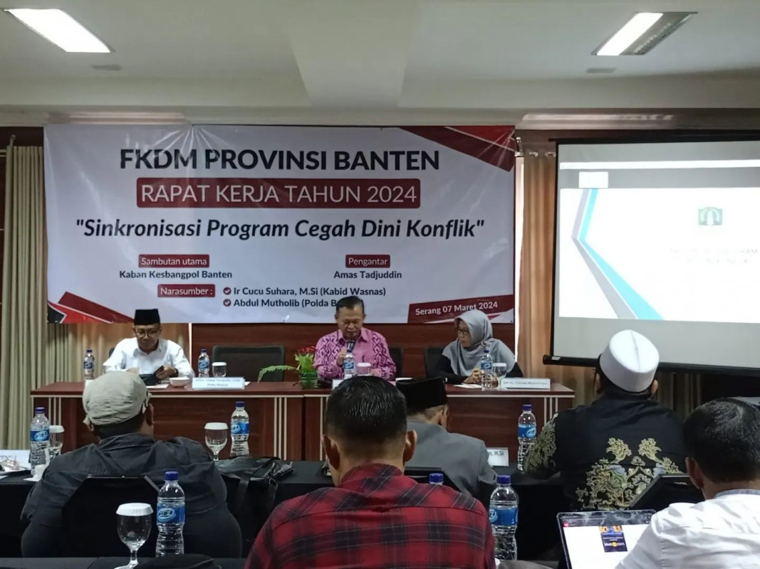 Rapat Kerja FKDM Banten Tahun 2024