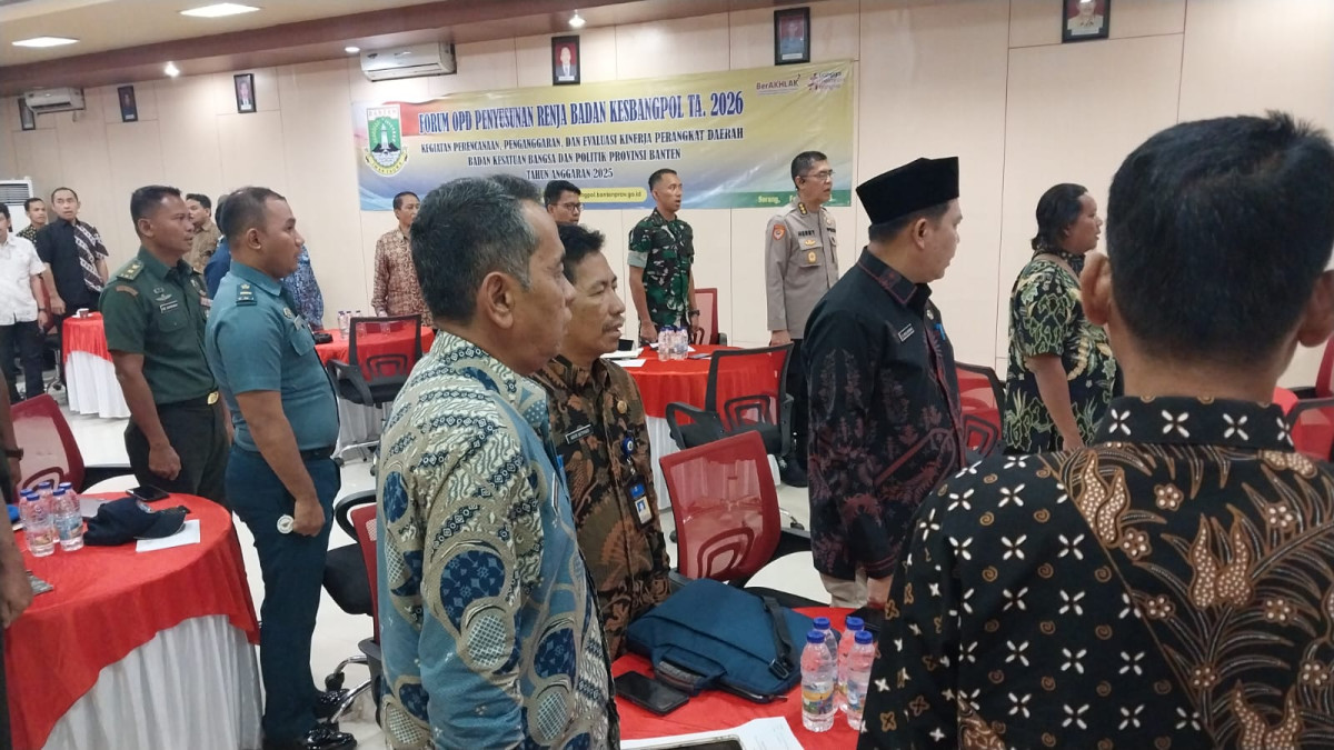 Forum OPD Penyusunan Renja Badan Kesbangpol TA. 2026