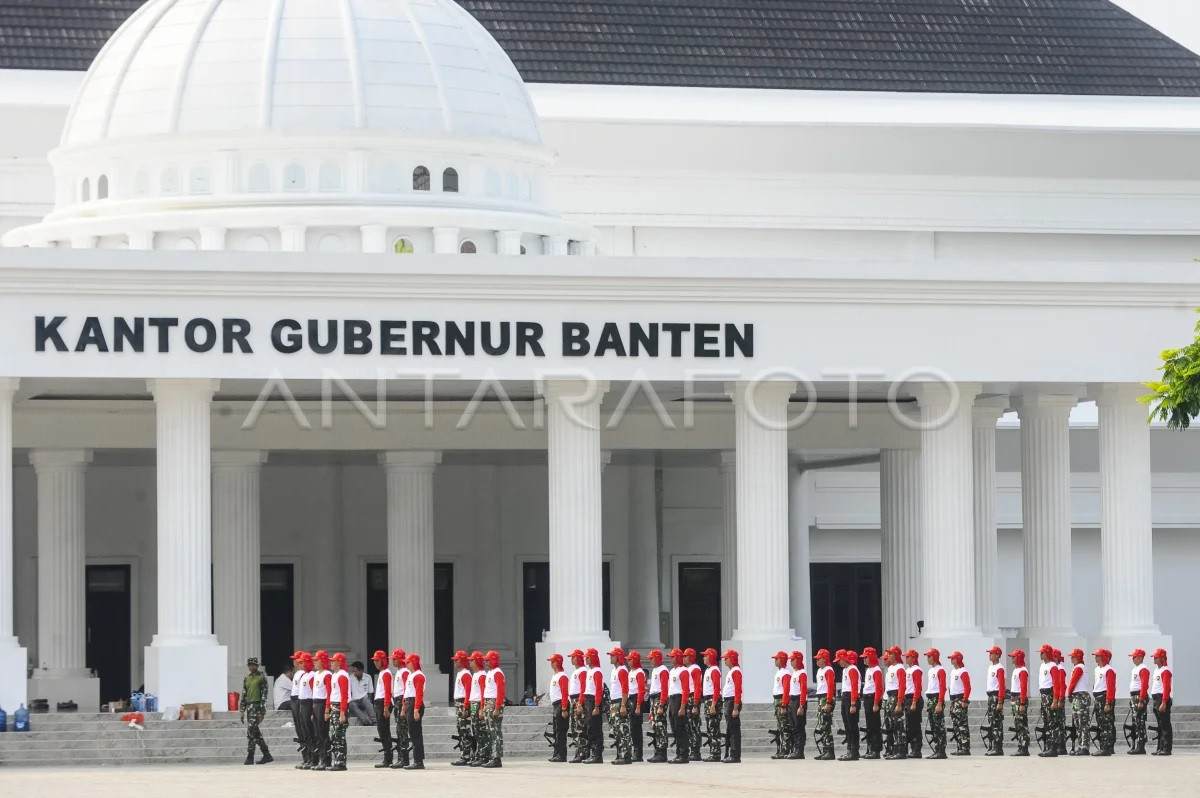 Latihan Paskibra Provinsi Banten