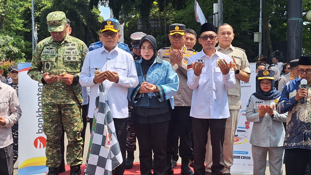 Pelepasan Peserta Mudik Bersama Pemerintah Provinsi Banten Tahun 2026