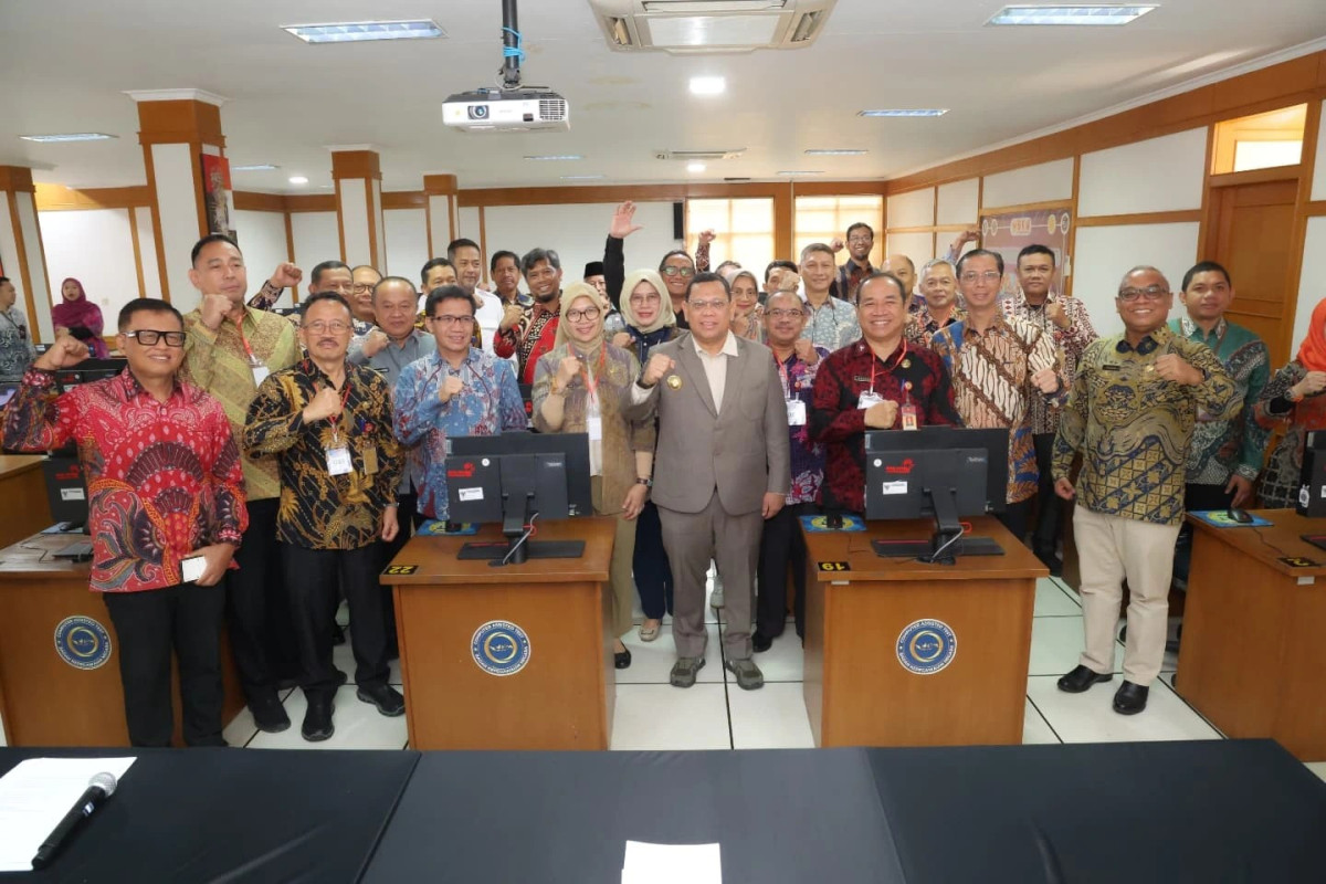 Damenta Meninjau Pelaksanaan Penilaian Kompetensi JPT Pratama di Lingkungan Pemerintah Provinsi Banten