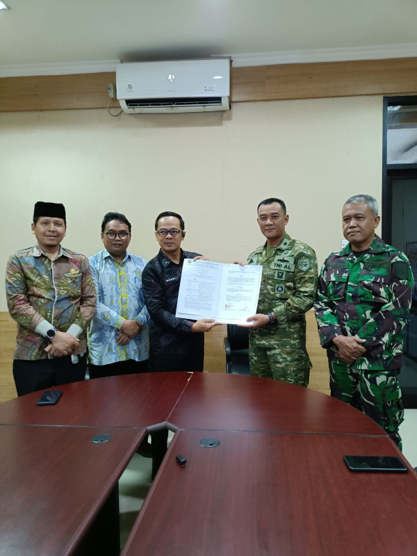 Badan Kesatuan Bangsa dan Politik Provinsi Banten Gelar Penandatanganan NPHD TA 2026 Bersama Pangkalan TNI AL