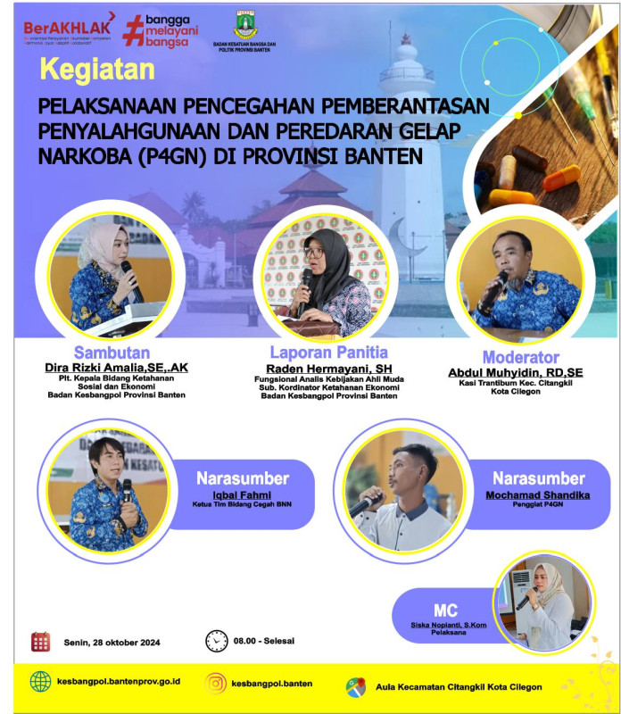 Pelaksanaan P4GN Masyarakat Cilegon
