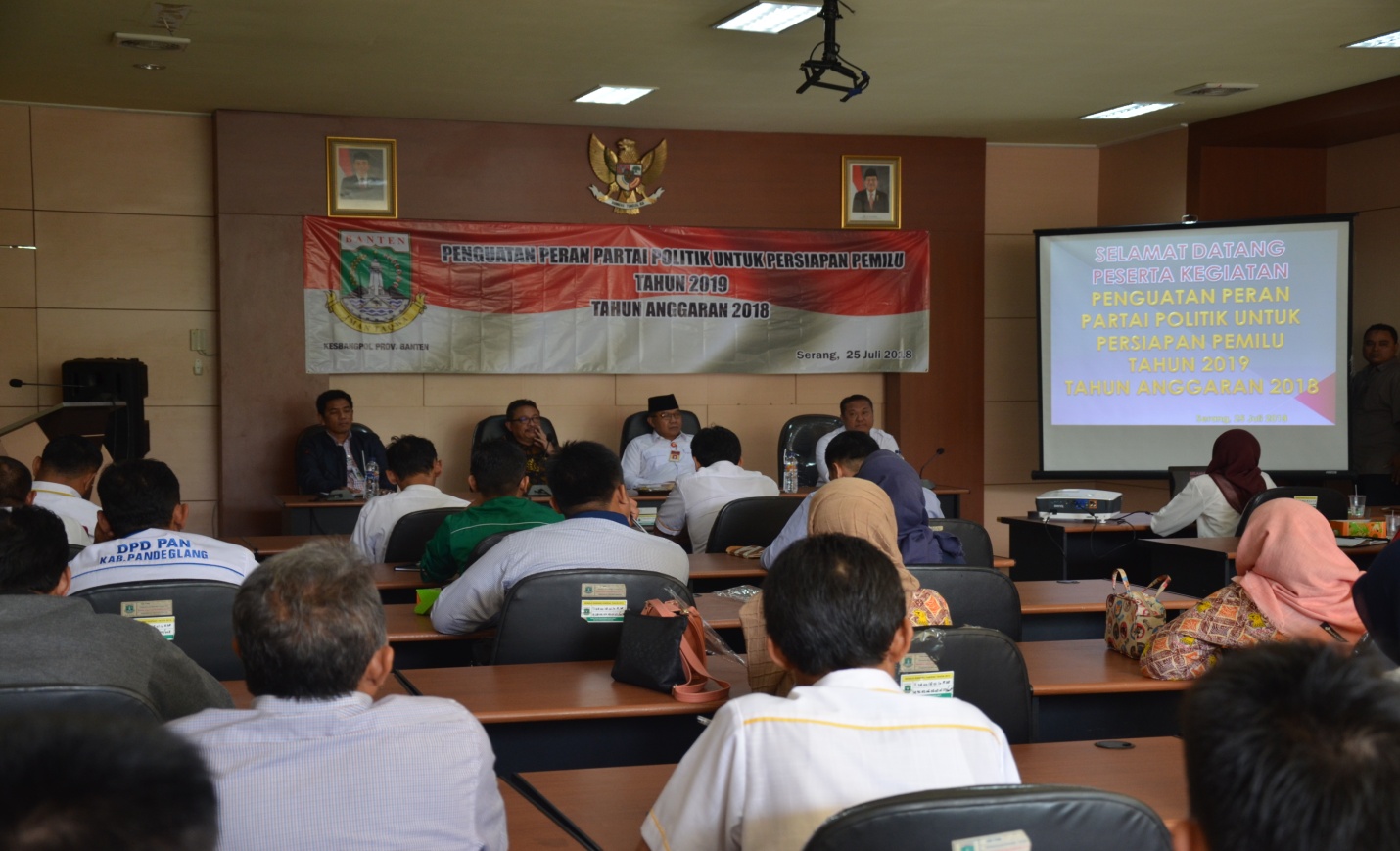 PENGUATAN PERAN PARTAI POLITIK UNTUK PERSIAPAN PEMILU TAHUN 2019