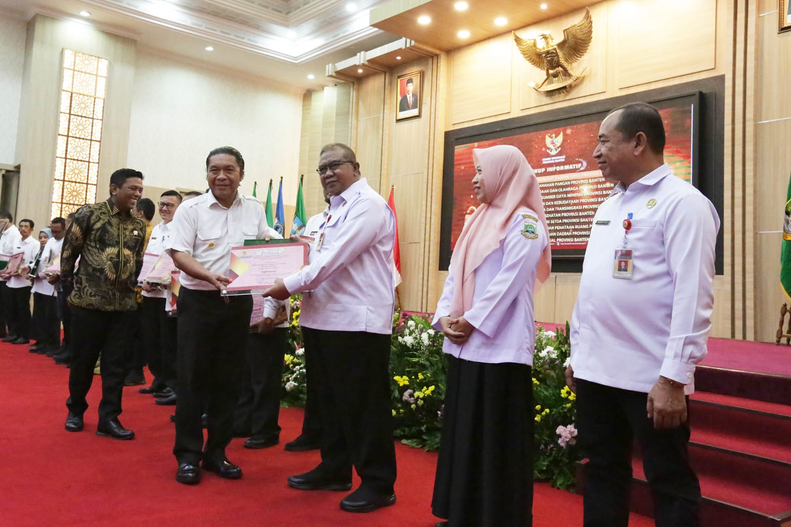 Penganugerahan Keterbukaan Informasi Publik Komisi Informasi Provinsi Banten Tahun 2022