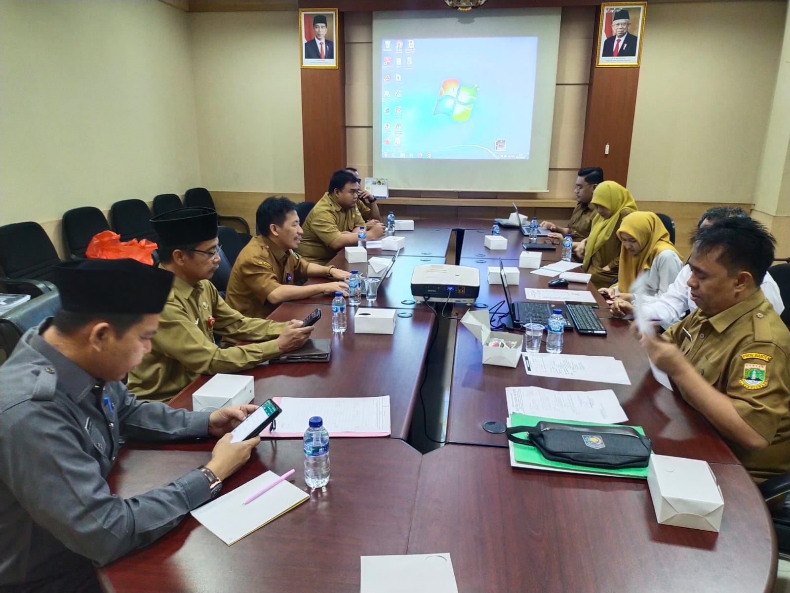 Rapat Tim Penilaian dan Evaluasi Kenaikan Bantuan Keuangan Partai Politik Kabupaten/Kota