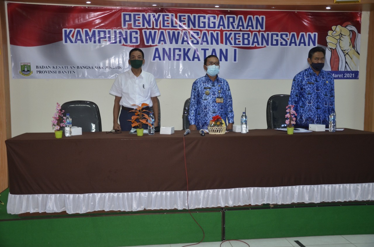 PENYELENGGARAAN KAMPUNG WAWASAN KEBANGSAAN ANGKATAN I TAHUN ANGGARAN 2021